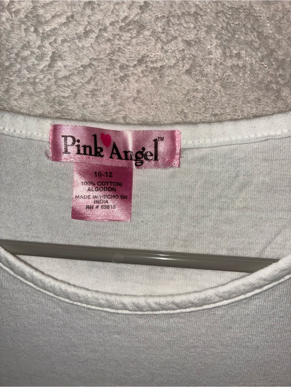 White Girls' Ruffle-Trim Tank Top - Picture 3 of 3